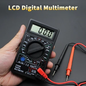 DT-830B LCD Digital Multimeter AC/DC 750/1000V Multi Meter Electric Voltmeter Ammeter Ohm Tester Amp Volt Current Voltage Meter
