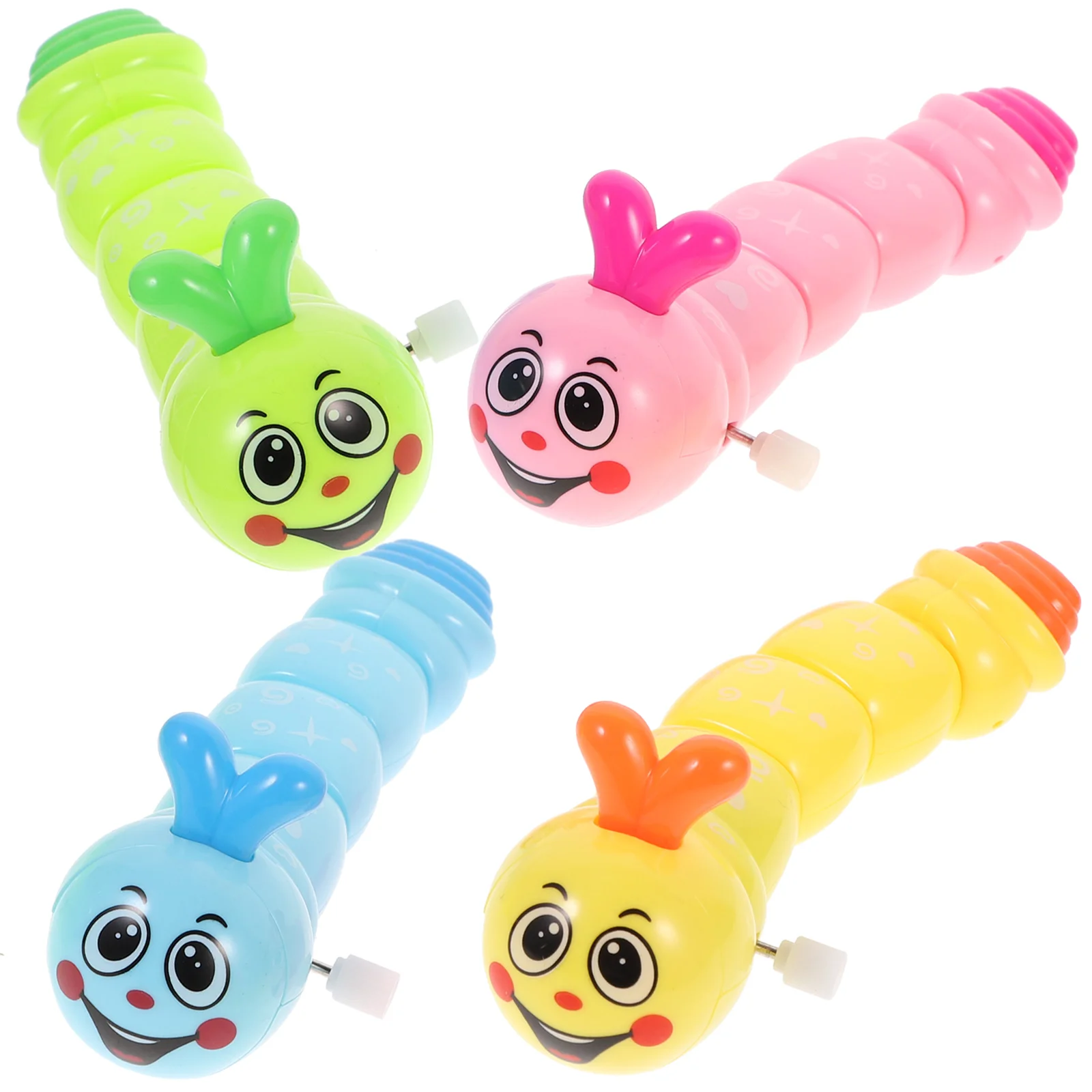 

Toys Toy Caterpillar Wind Up Clockwork Animal Walking Kids Jumping Cartoon Bug Figurine Statue Plaything Mini Figure Easter