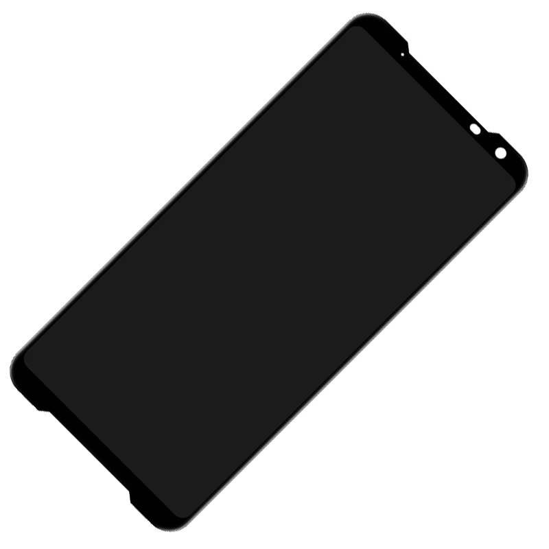 6 59 original amoled display for asus rog phone ii phone 2 zs660kl lcd display touch screen digitizer panel assembly with frame free global shipping