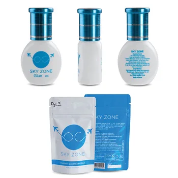 1 Bottle SKY ZONE Glue For Eyelash False Extensions Adhesive 5ml Makeup Beauty Health Tools Korea With Sealed Bags Lash Lava 6