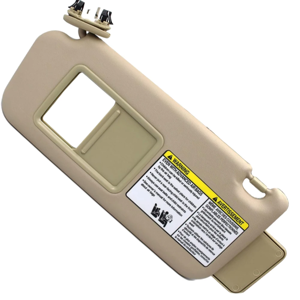 

Серо-бежевый автомобильный солнцезащитный козырек с зеркальной подсветкой для Toyota RAV4 2006 2007 2008 2009 2010 2011 2012 2013, левый руль