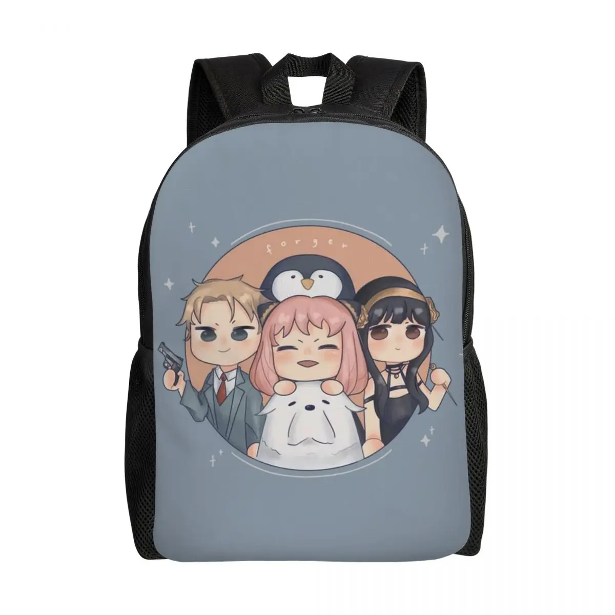 

Spy X Family Forger Backpacks for Men Women Water Resistant College School Anime Manga Bag Print Bookbag