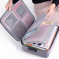 large capacity waterproof document bags multifunctional home travel organizer holder school office business file folder supply