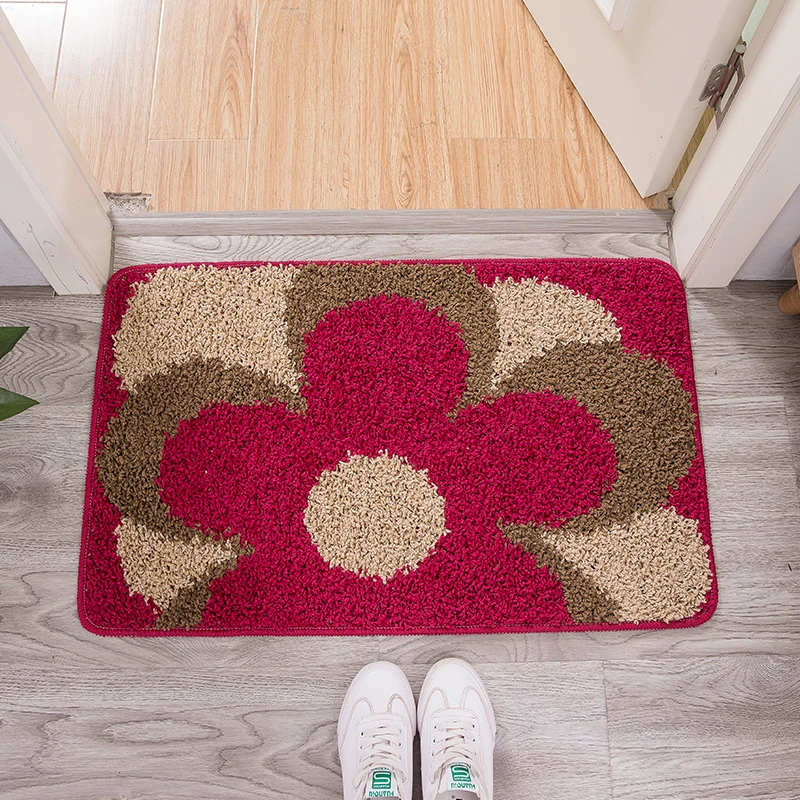 Простой нескользящий коврик для входной двери в ванную комнату спальни |