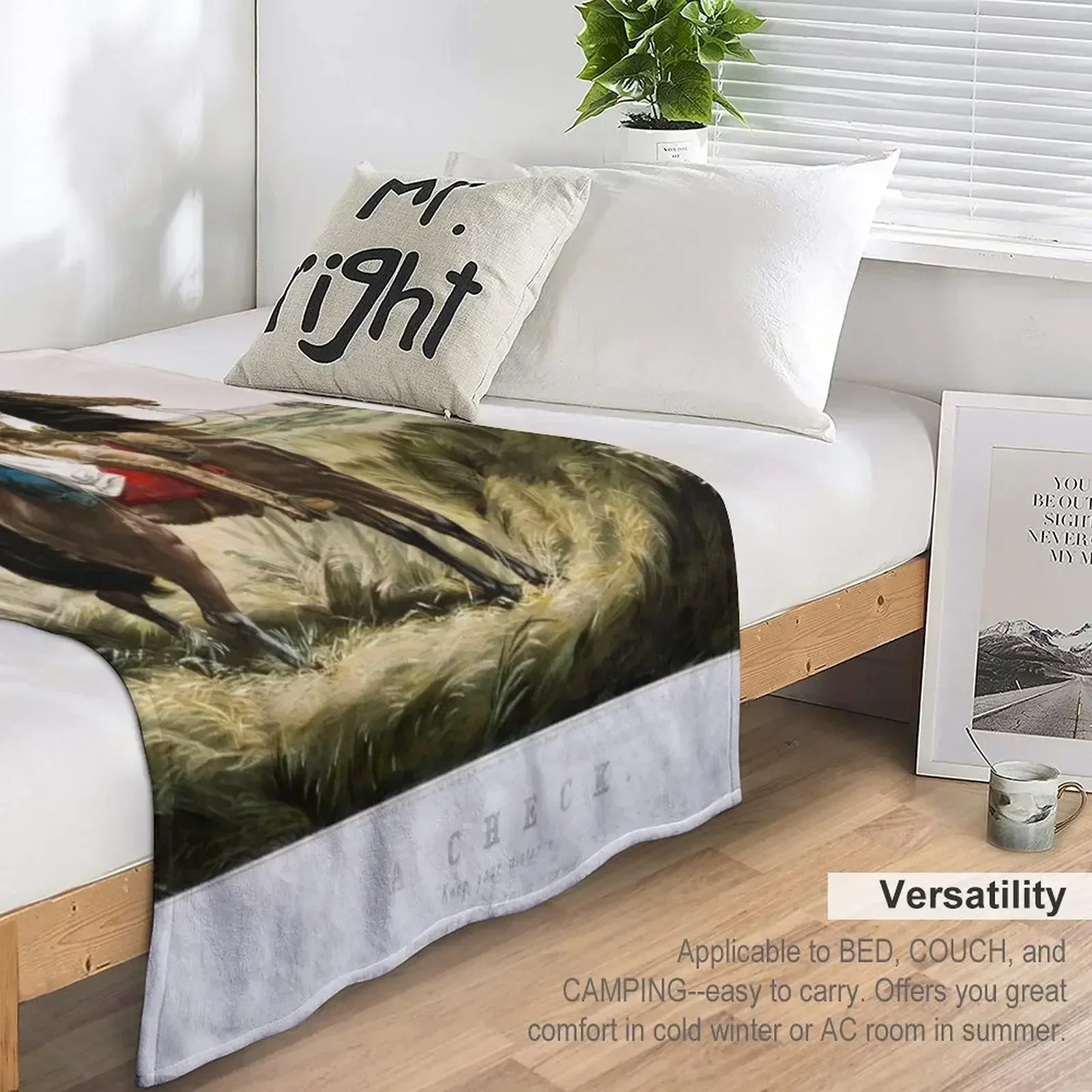 Новинка A Check - Keep Your Distance Wild West 1853 пледы пляжные летние роскошные утепленные