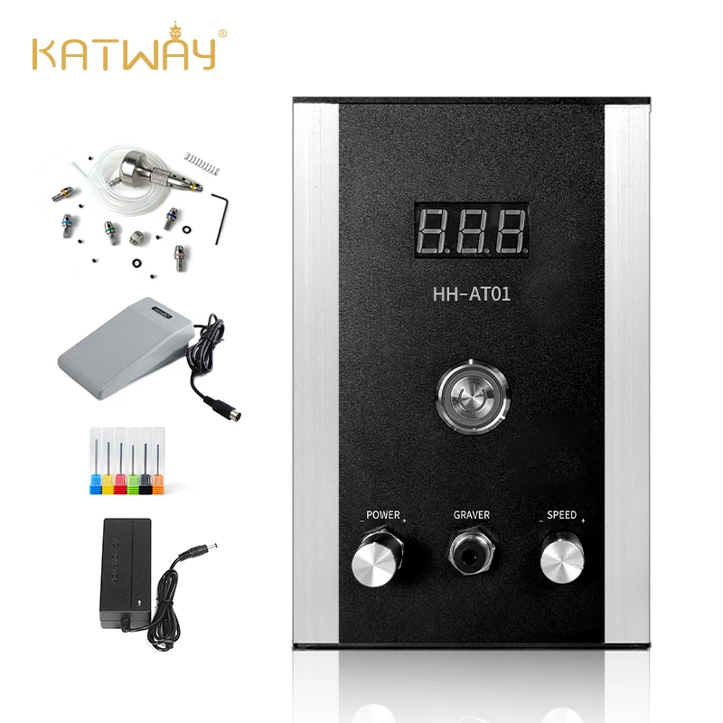 KATWAY Art Пневматический ударный гравировальный станок без воздушного