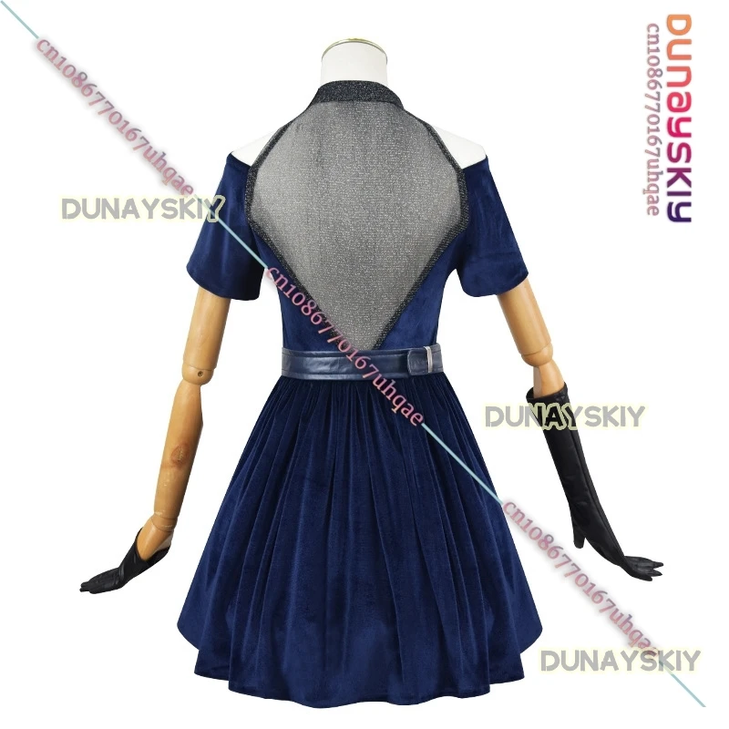 Фиолетовое платье Mizi костюмы для косплея аниме инопланетянин ролевая игра