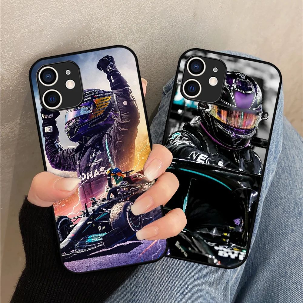 

F1 Льюис Гамильтон 44 чехол для телефона iphone SE 2020 6 6S 7 8 11 12 13 Mini Plus X XS XR Pro Max черный трендовый чехол Модный prime