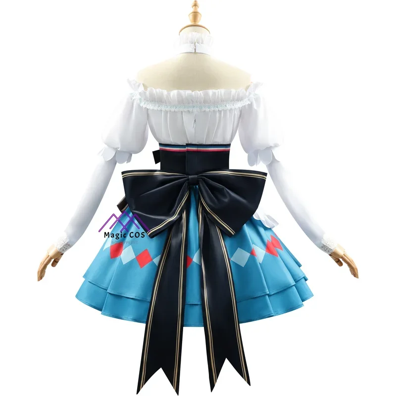 Arknights Eyjafjalla The Hvit Aska Пикник перед поездкой Женский костюм для косплея Игра