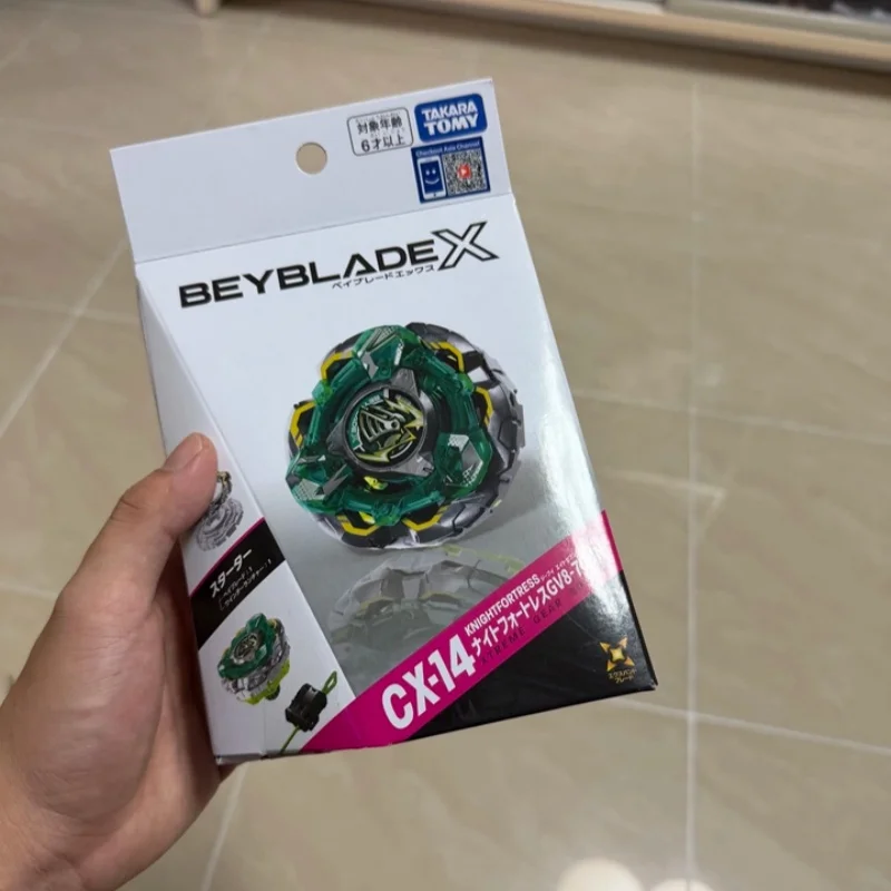 Фото В наличии: Tomy X Cx 14 Knight Fortress Gv8-70u — Топовая креативная персонализированная модель, игрушка для соревновательных битв, подарок для фанатов №1