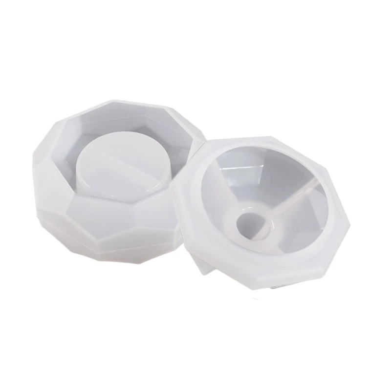 652F шестиугольная секция подсвечник смоляные формы лоток силиконовые для литья