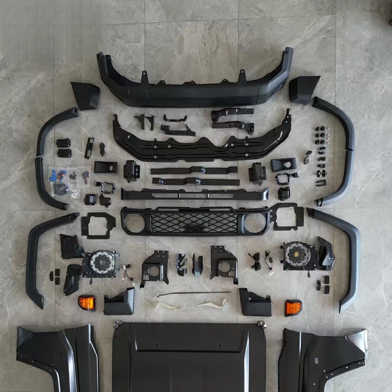 Фото Комплект для рестайлинга кузова (бодикит) для Toyota Land Cruiser 70 серии (1984-2023) — обновление до моделей 2024 года (LC76, FJ76, LC79, FJ70, FJ75, 70, LC78, LC71) №2
