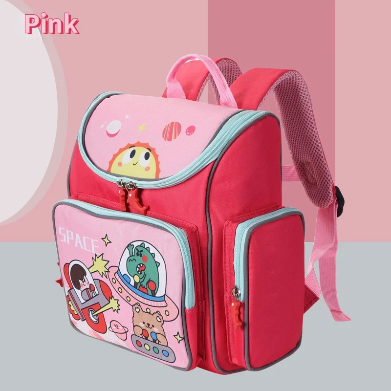Primary Girl Boy Astronaut Dinosaur Cartoon Backpacks New Children Cute Small Schoolbags for Students Grade 1-3 All-match Hot
