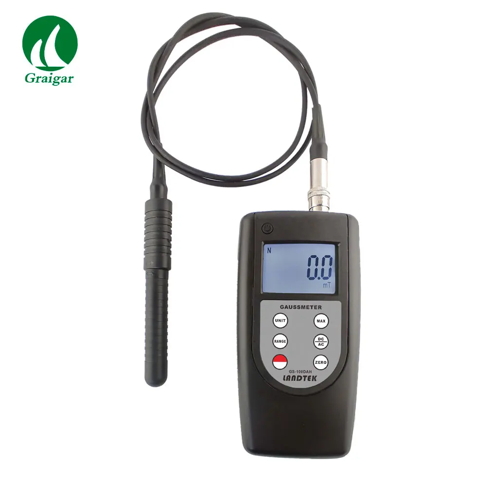 

GS-100DAH Digital AC/ DC Magnetic Field Gauss Meter Tesla Meter