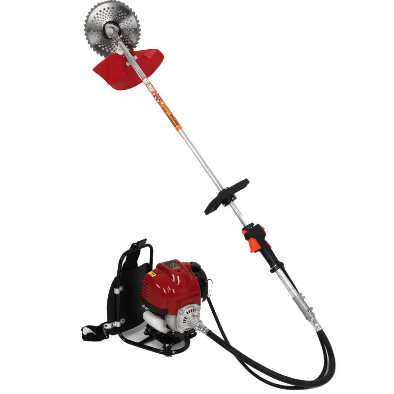 

140 Power Shoulder Carrying Mower Four-Stroke Brush Cutter Gasoline Grass Trimmer Small Harvester