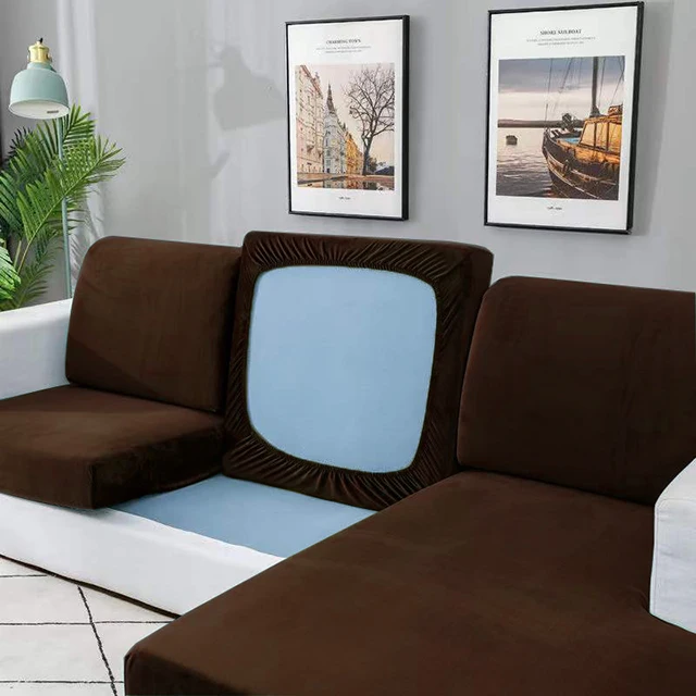 

Бархатные чехлы для дивана BRHUIXUE