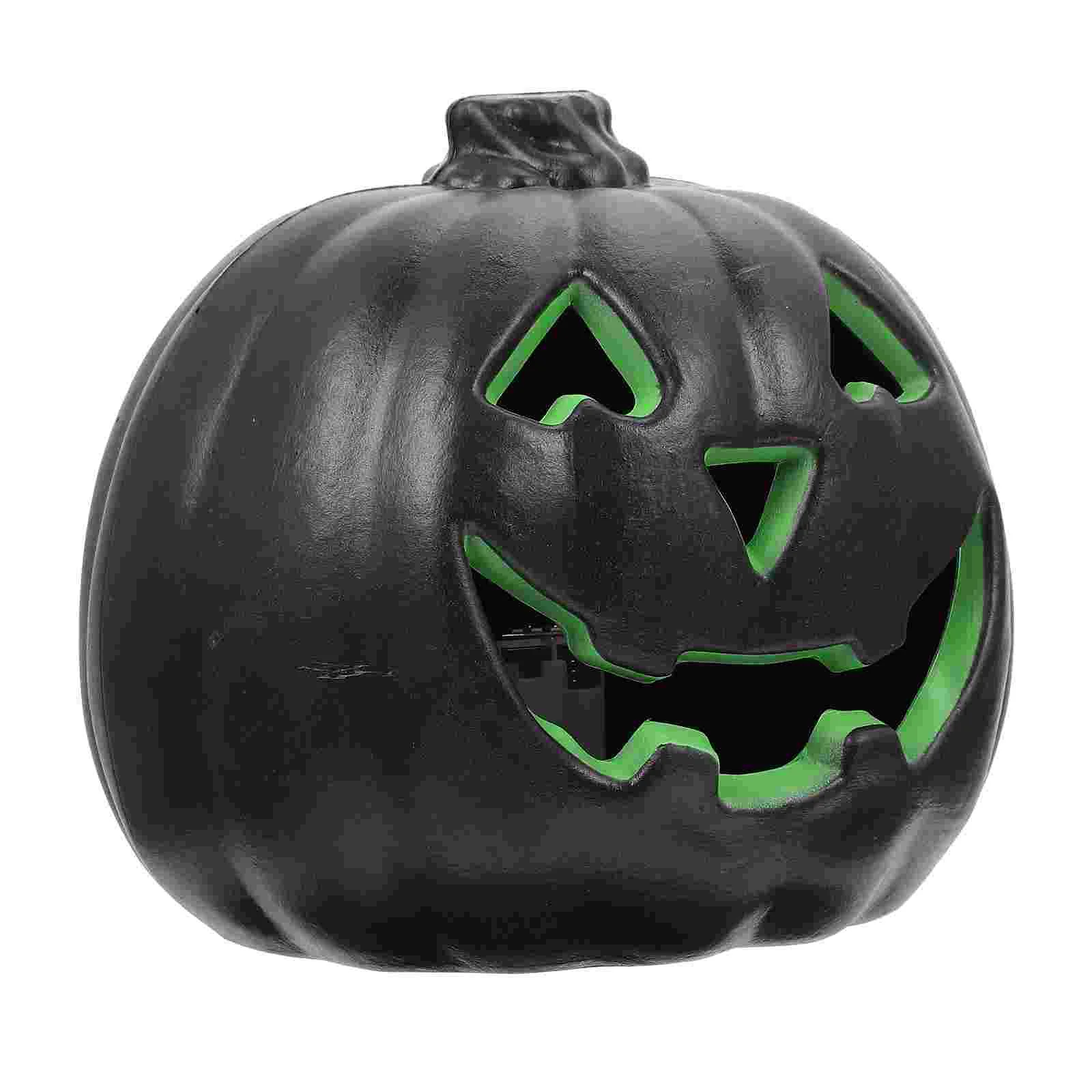 

Pumpkin Ornaments Halloween Lamp Party Decor Light LED Tabletop Adornment Scene Decorations