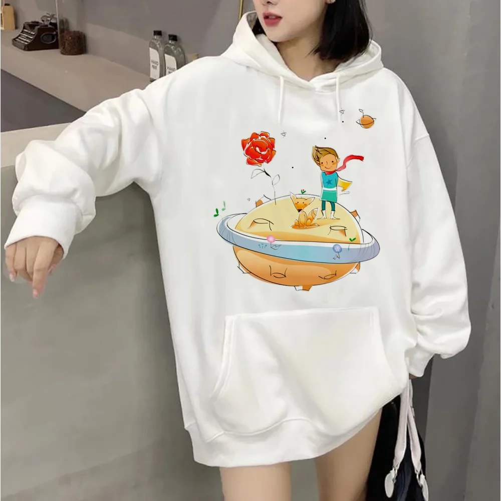 

Little Prince hoodies women anime Korean style y2k aesthetic gothic Hood Pullover female streetwear clothing