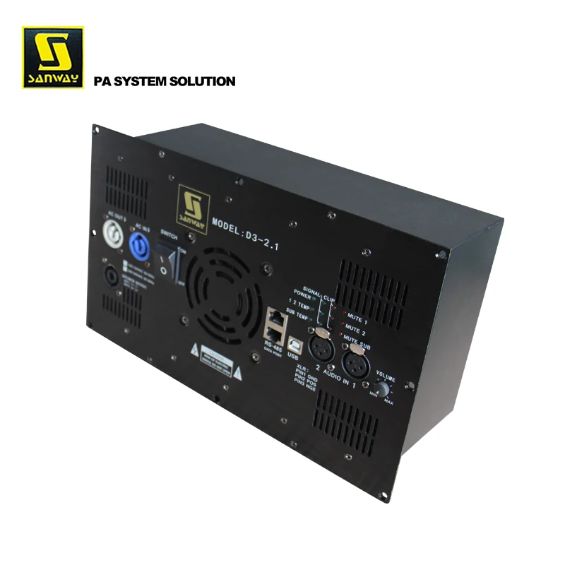 

D3-2.1 Class d 2.1 Channel Audio Plate Amplifier Module Board