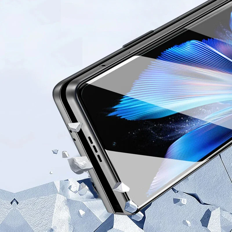 3D изогнутое закаленное стекло для Vivo X Fold 3 Pro Защитная пленка экрана Fold3 FoldX3Pro