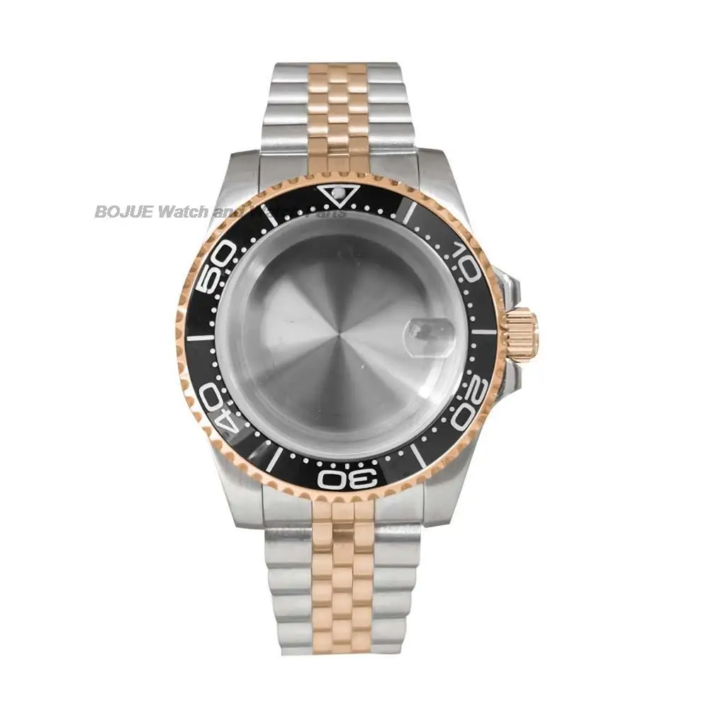 Мужские чехлы для часов 40 мм ремешки запчасти модифицированного SUB NH35 NH36