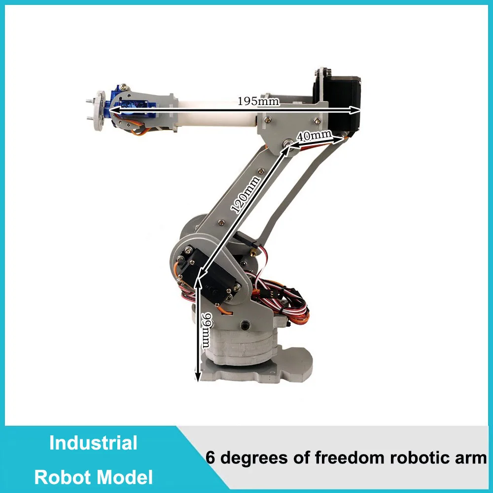 ABB IRB4400 Industrial robots scaled model 6DOF robot arm for Teaching and Experiment 6-Axis Desktop Robotic Arm