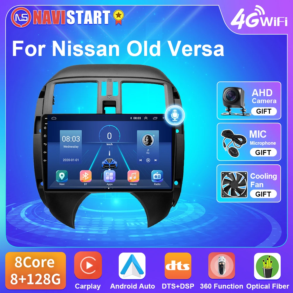 Автомагнитола NAVISTART для Nissan Old Versa 2012-2014 мультимедийный плеер 4G WIFI BT GPS DSP Навигация Аудио Видео Стерео RDS 2 Din Автомагнитола NAVISTART для Nissan Old Versa 2012-2014 мультимедийный плеер 4G WIFI BT GPS DSP Навигация Аудио Видео Стерео RDS 2 Din