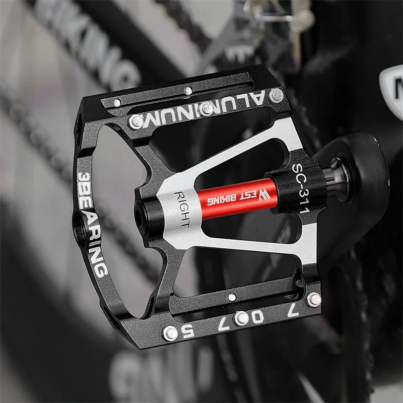 WEST BIKING ультралегкие велосипедные педали герметичный подшипник из алюминиевого