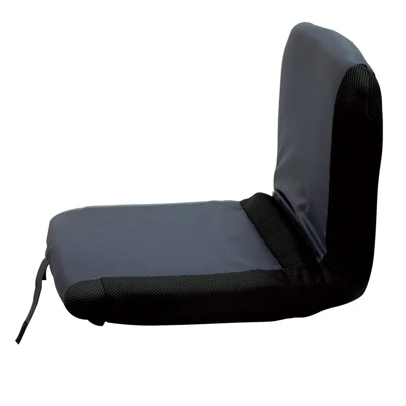 

- Cushioned Comfortabel Portable Foldble Chair for Outdoors Events Gray and Black Cushioned Comfortabel Portable Foldable Stadi
