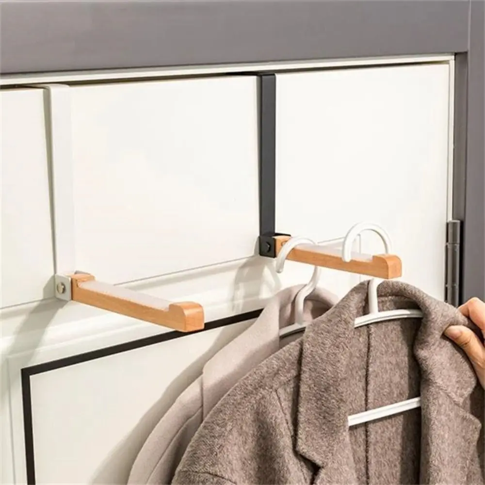 

Bearing Coats Cap Over The Door Wear-resistant Anti Slip Door Hook Clothes Hanger Kitchen Bathroom Bag Storage Rack
