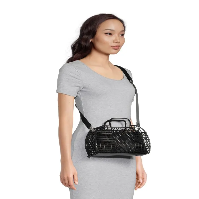 Juniors Jelly Crossbody Handbag with Top Handle