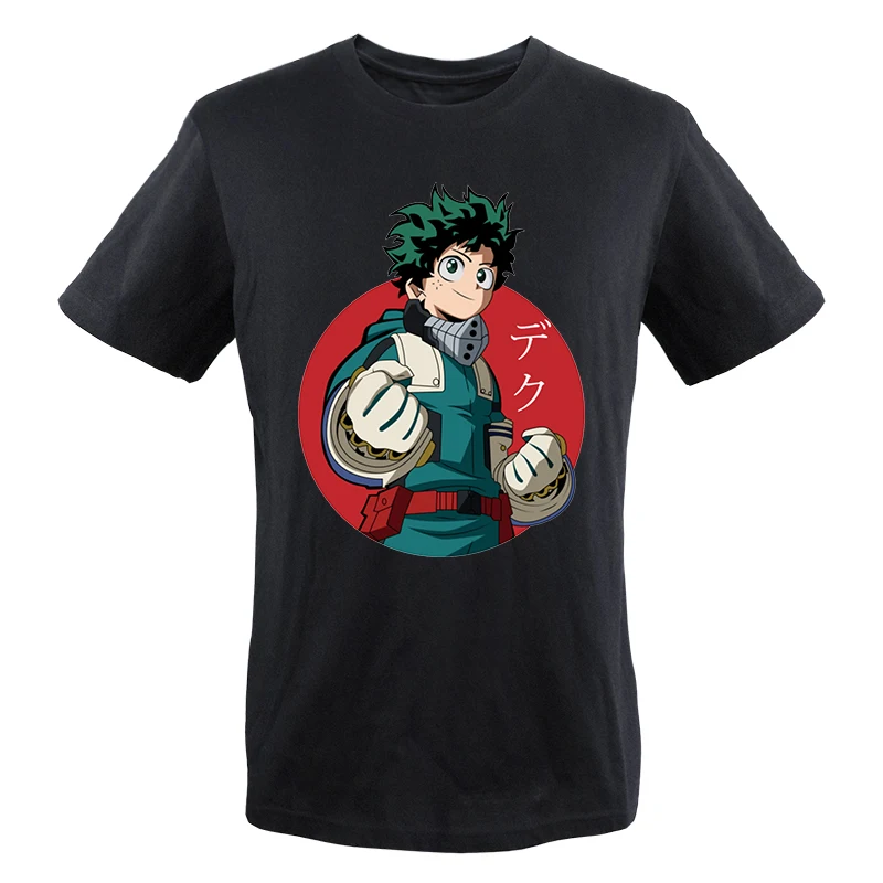 

2023 Summer Tshirts My Hero Academia Anime Bakugou Graphic Short Sleeve T-Shirt Printed Classical T-shirt Loose T Shirts