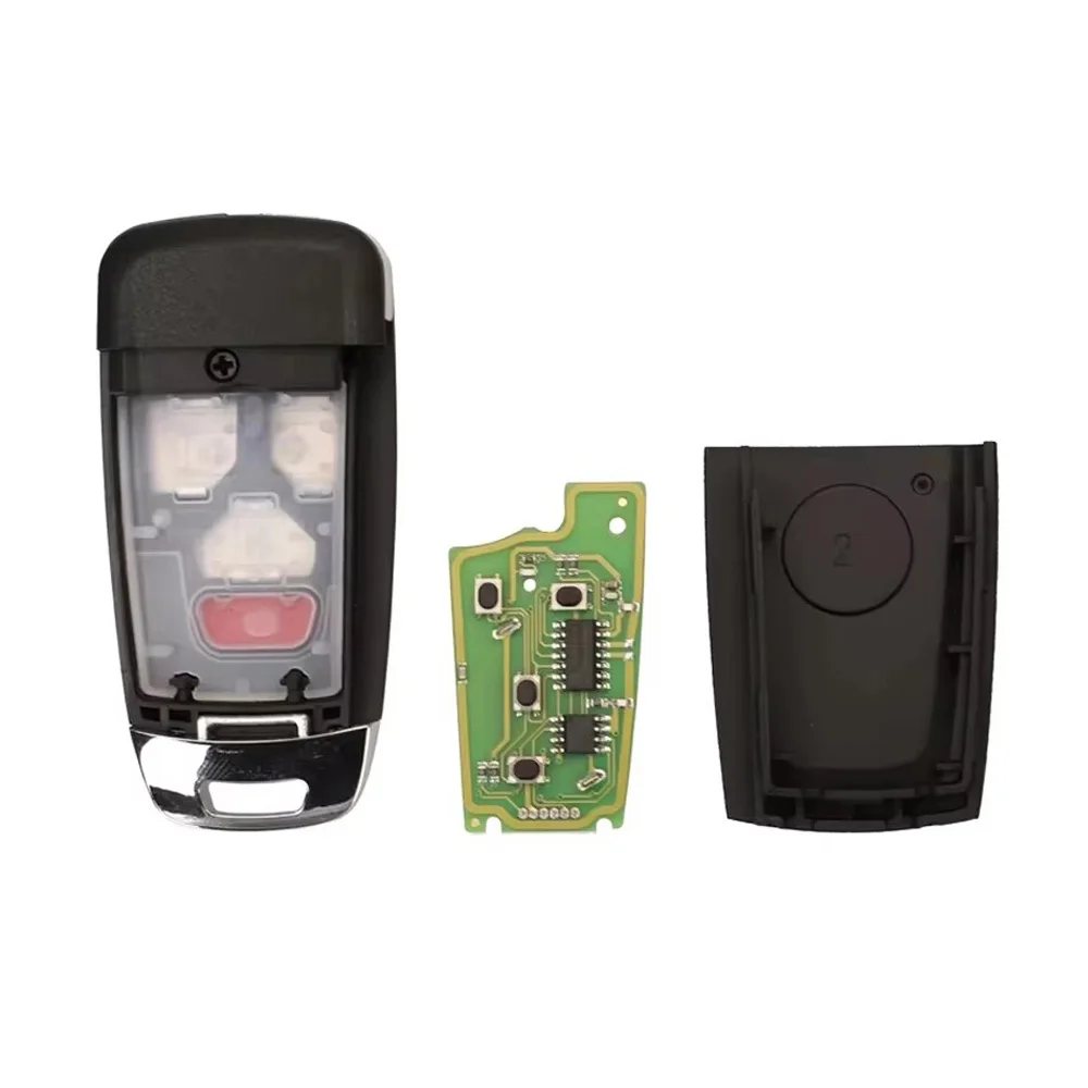 5 шт./лот XHORSE XNAU02EN XN беспроводной универсальный дистанционный ключ 4 кнопки для Audi