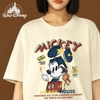 disney mickey mouse t shirts women anime harajuku kawaii oversized t shirt gothic round neck tops women 2022 summer y2k clothes