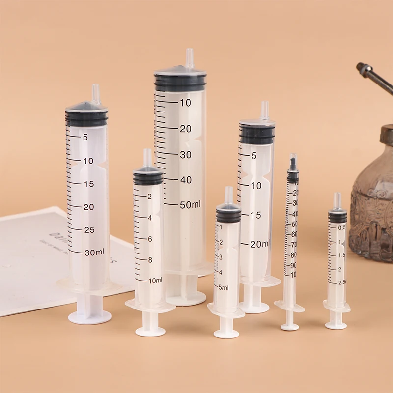 

1/2.5/5/10/20/30/50ml Perfume Dispenser Injection Plastic Syringe Spray Liquid Bottling Perfume Nozzle Cosmetic Packaging Tool