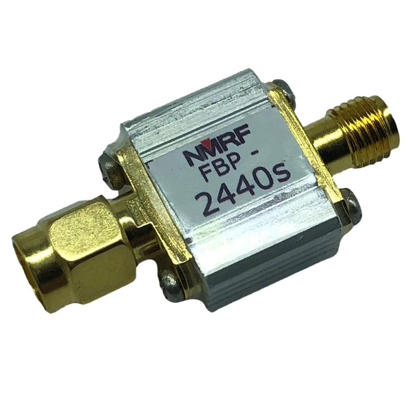 

FBP-2440S Bandpass Filter 2.4G 2440Mhz RF Coaxial Bandpass Filter Dedicated For Wifi Bluetooth Zigbee Anti-Jamming