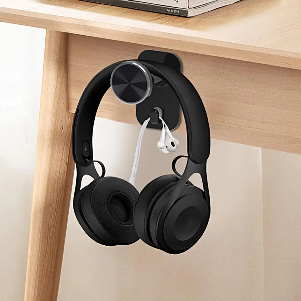 

Надежный практичный держатель для наушников, легкий самоклеящийся держатель для наушников