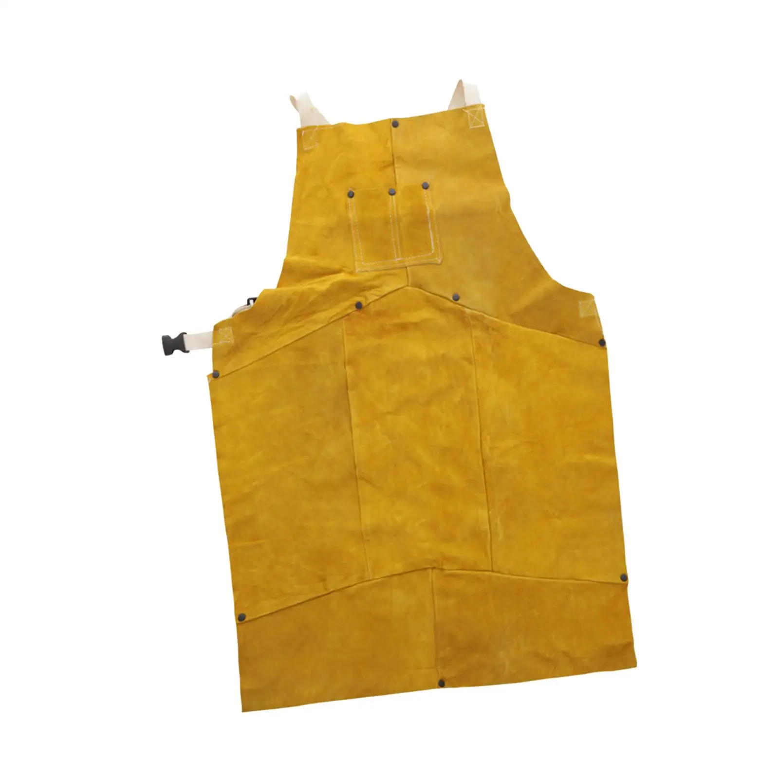 

Cowhide Welding Welder Apron Adjustable Welding Work Shop Apron for Welding Cooking BBQ Craft Baking Camping Hiking BBQ Barbecue