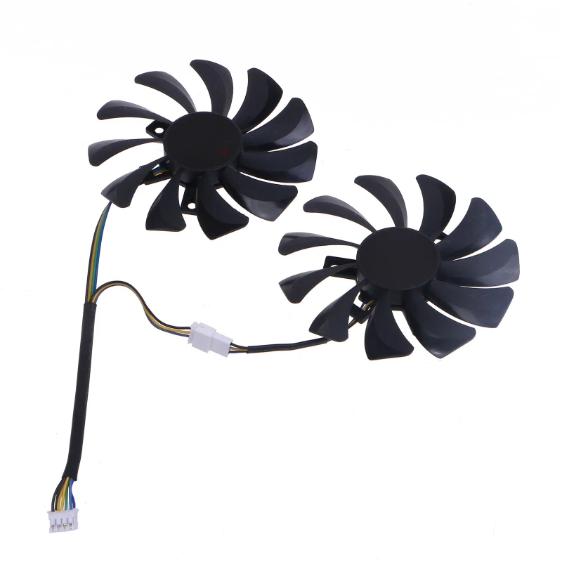 

Вентилятор охлаждения для графической карты GTX1060 1660Ti RTX2060 XS C, 2 шт., 87 мм