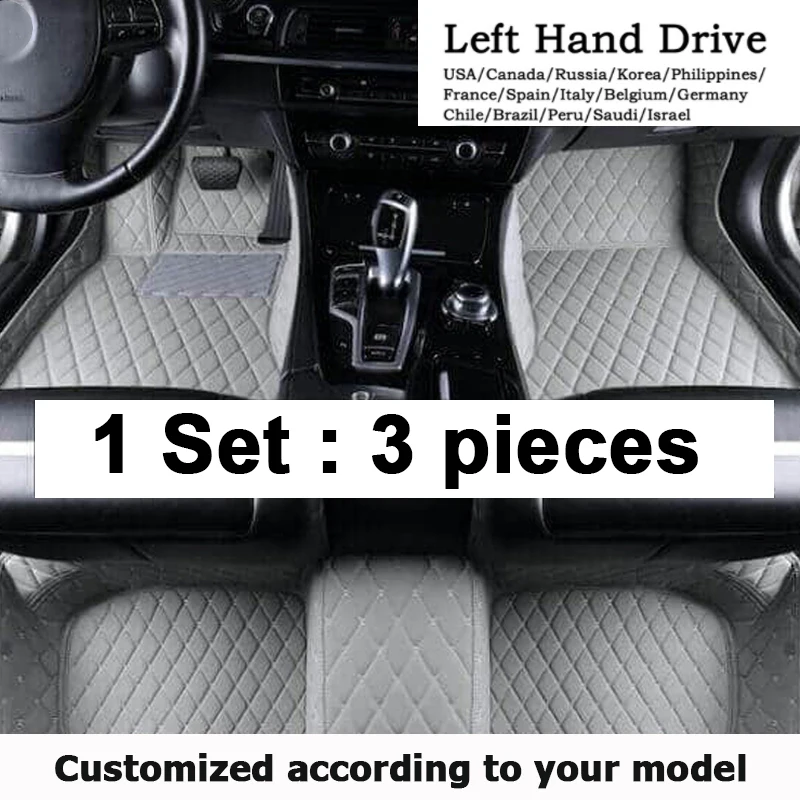 

Автомобильные Коврики Для SsangYong Rexton Y400 2018 2019 2020, 5 сидений, грязеотталкивающие накладки, коврики, напольные покрытия, аксессуары для интерьера автомобиля