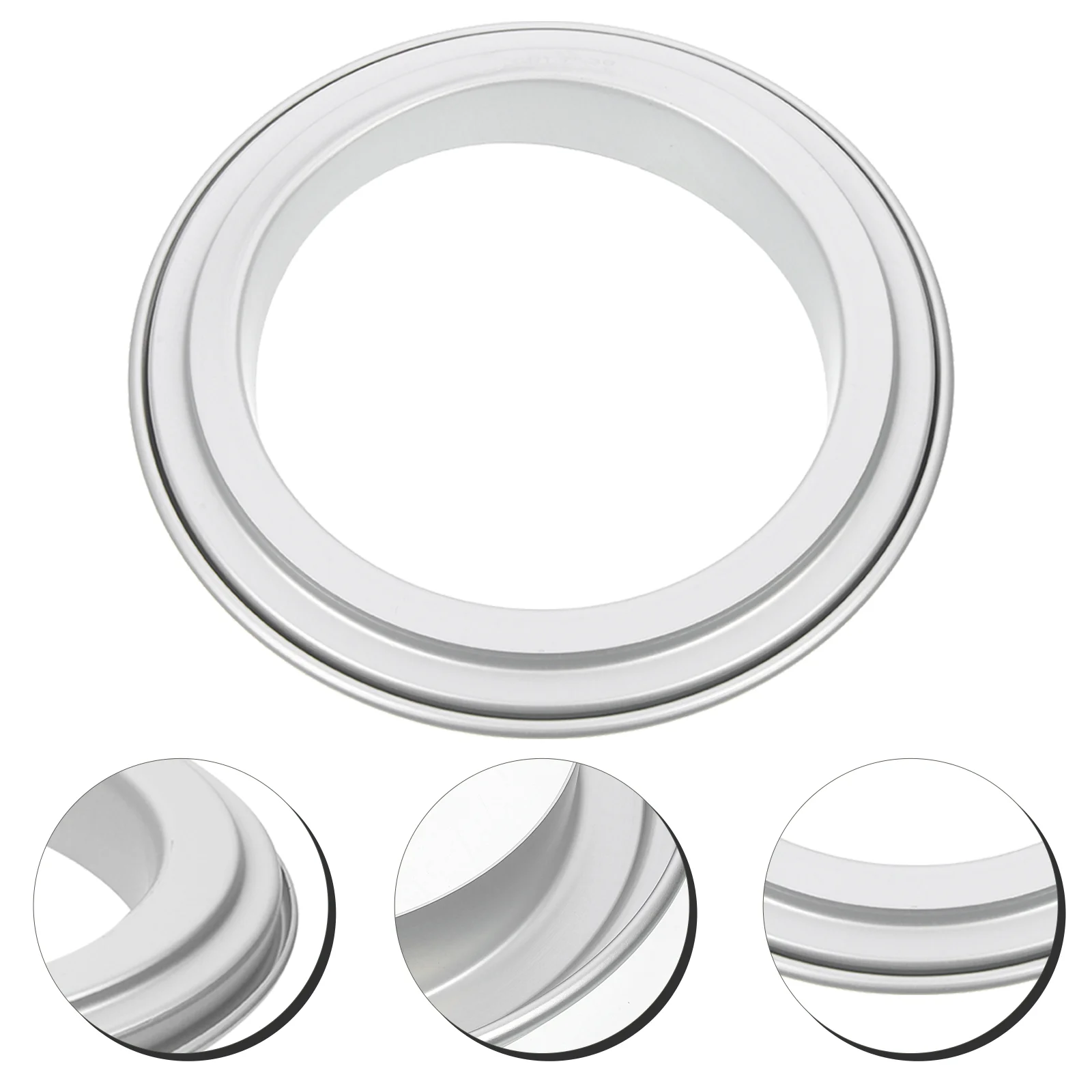 

Pizza Ring Baking Accessory Tool Saucing Metal Kitchen Seasoning Sprinklingmold