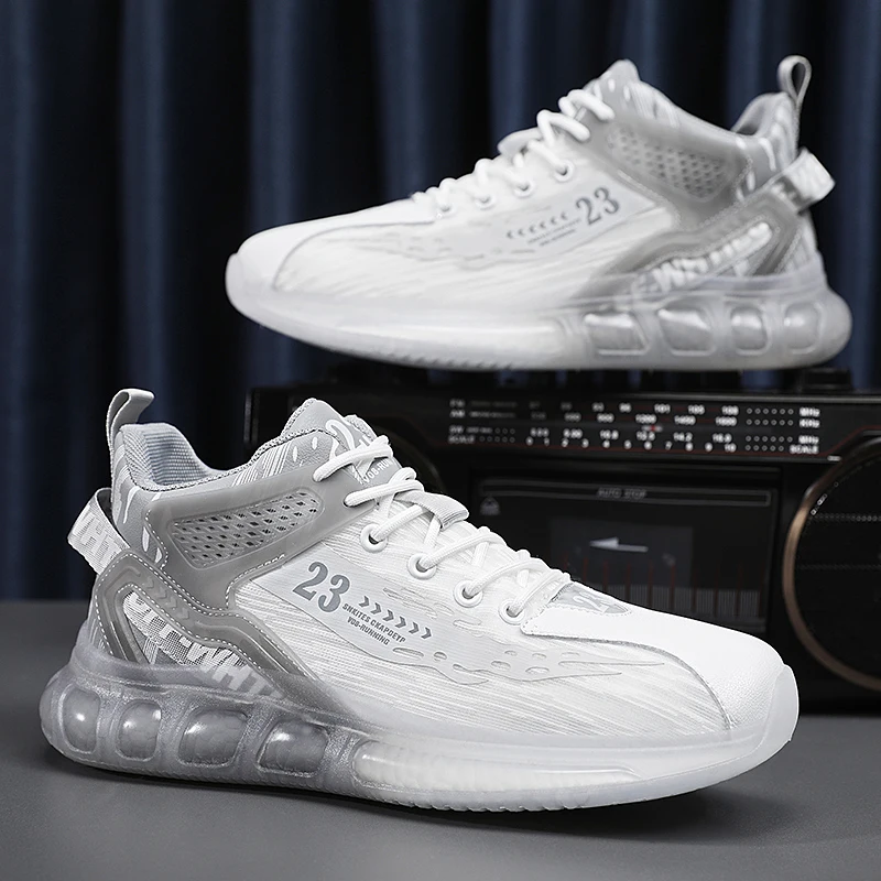 

Summer Coconut Men's Shoes Breathable 2022 New Mesh Outdoor Sports Running Casual Mesh Shoes Dad All-match Tide Shoes
