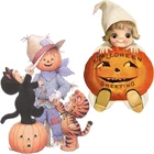 Термонаклейки для одежды, на Хэллоуин, патч аппликация сделай сам