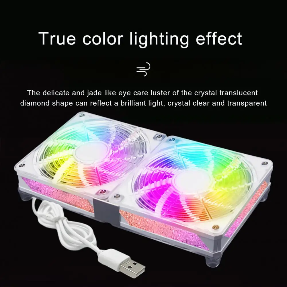 Мини-вентилятор компьютерный с разъемом Usb 1800 об./мин.