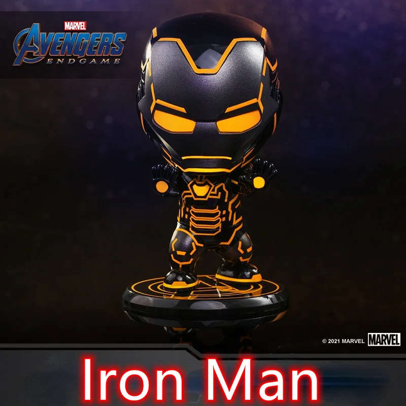 

Marvel Iron Man Mini Collectible Doll Action Figures Anime Kawaii Children Toys Spiderman Loki Christmas Avengers Figurine Toy