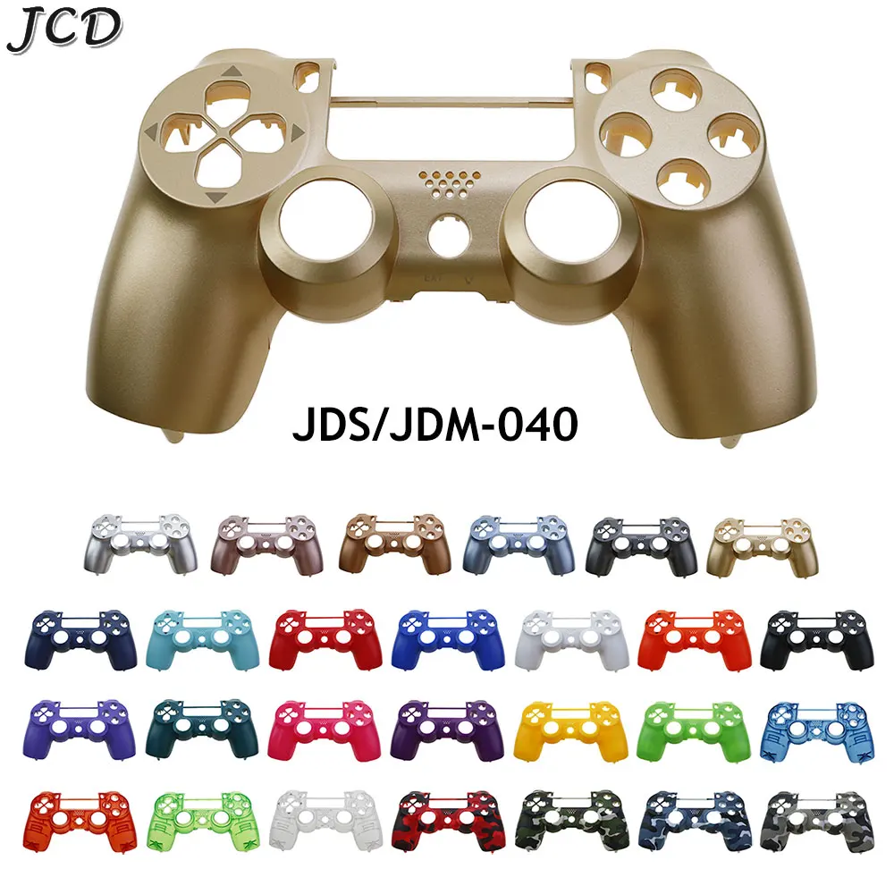 

JCD For PS4 4.0 Gamepad Handle Front Top Housing Shell JDS-040 JDM-040 Protective Cover Case Replacement Part