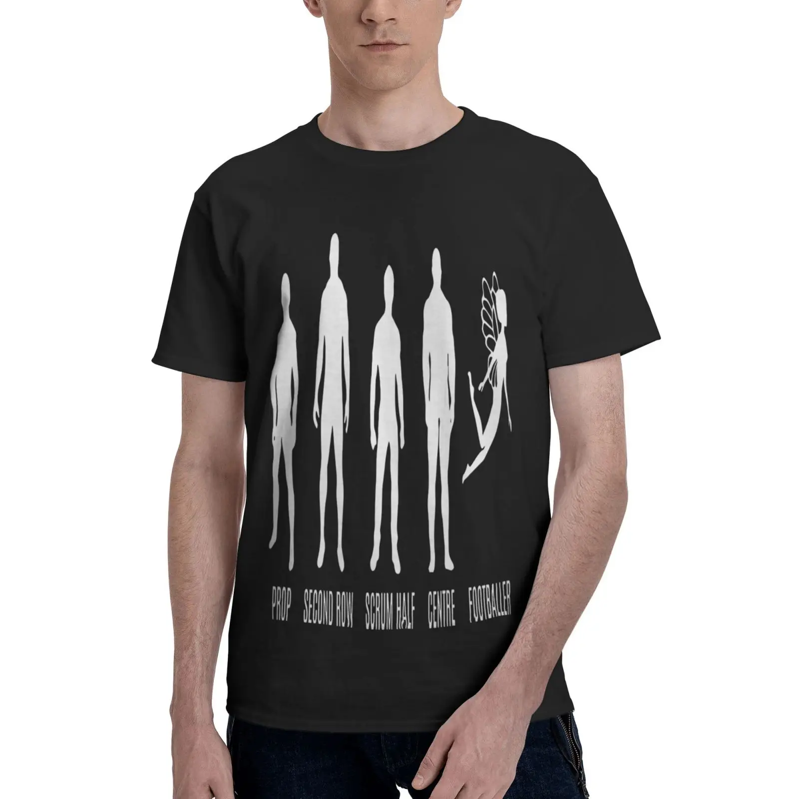 

Рубашки для футбола Propsecond Footballerfairy, футболка оверсайз, одежда, мужские футболки, блузка, винтажная мужская одежда