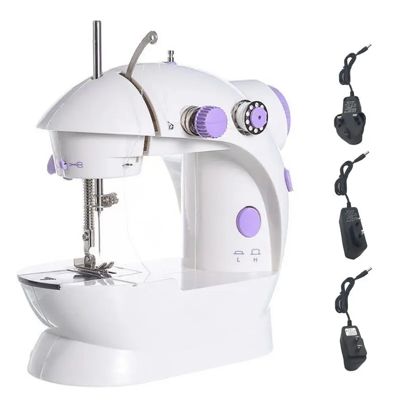 Handheld Sewing Machine With Light Cutter Foot Pedal Portable Night Light Sewing Machine Sewing M