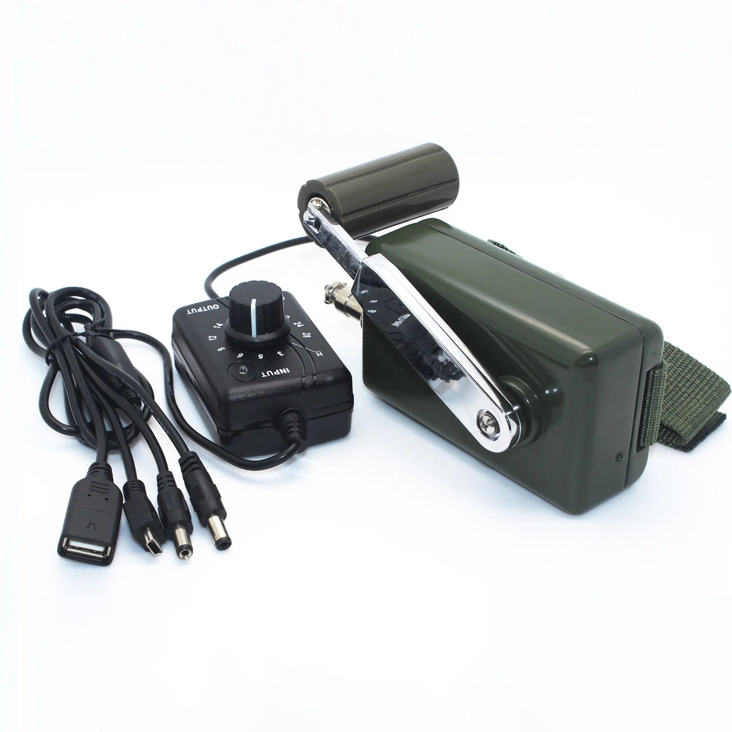 30w0 28v high power hand crank generator outdoor professional emergency mobile phone computer charger portable free global shipping