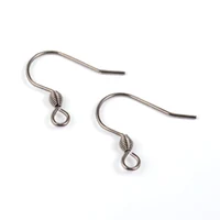 2 Size 100pcs 316L Stainless Steel Original Color Earrings Hook Jewelry Making DIY Findings Accessory Design Wholesale Lots Bulk